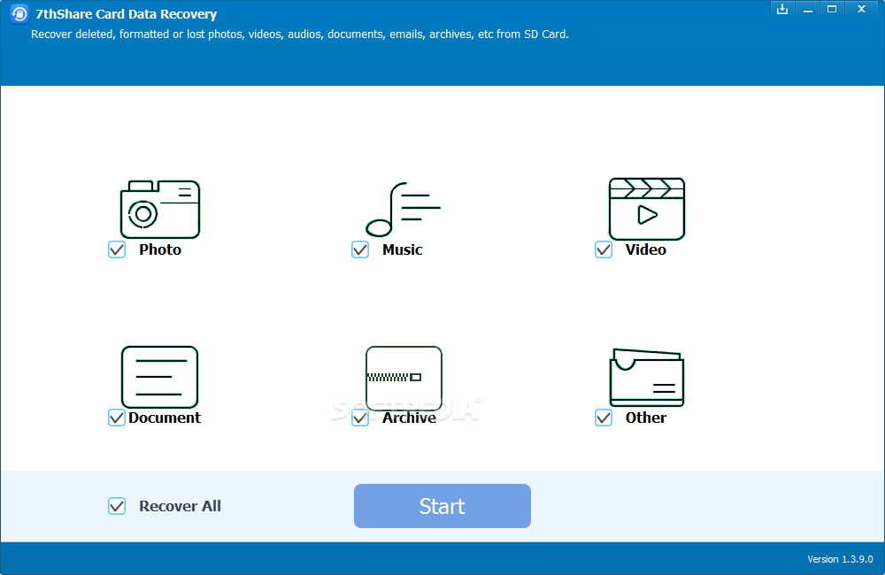 7thShare Card Data Recovery 6.6.6.8 Free Download [2024]