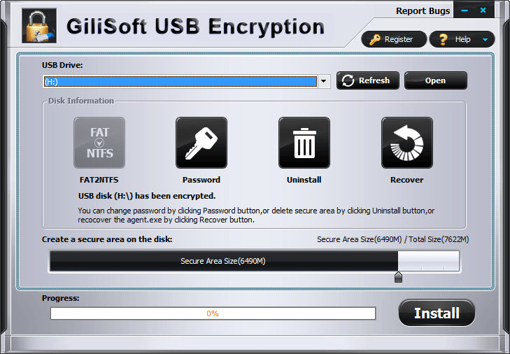 GILISOFT USB STICK ENCRYPTION 12.4.0 Free Download [2024]
