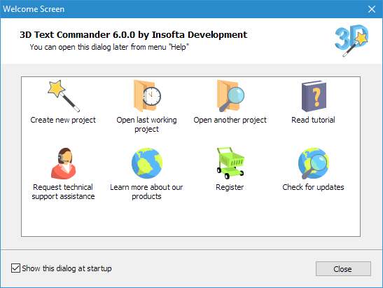 INSOFTA 3D TEXT COMMANDER 6.5.0 Free Download [2024]