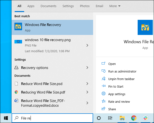 windows-file-recovery-shortcut