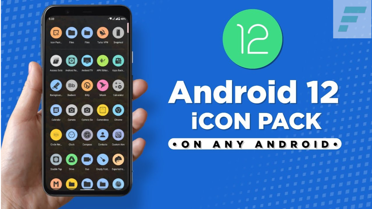 Android 12 Icon Pack Apk Download