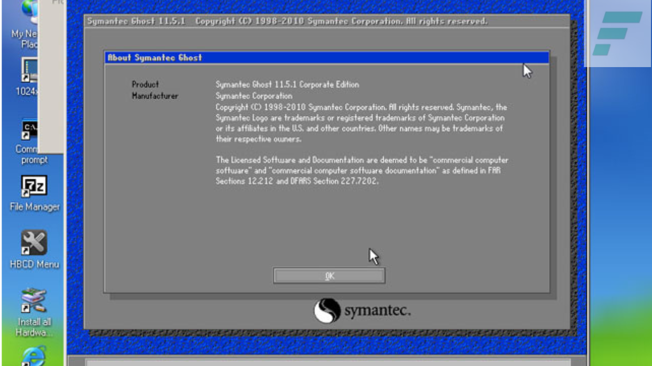 Symantec Ghost Boot CD V12 ISO Download