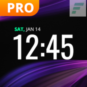 Digital Clock Widget Pro