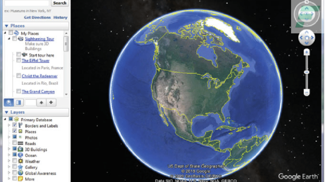 Google Earth Live Satellite View