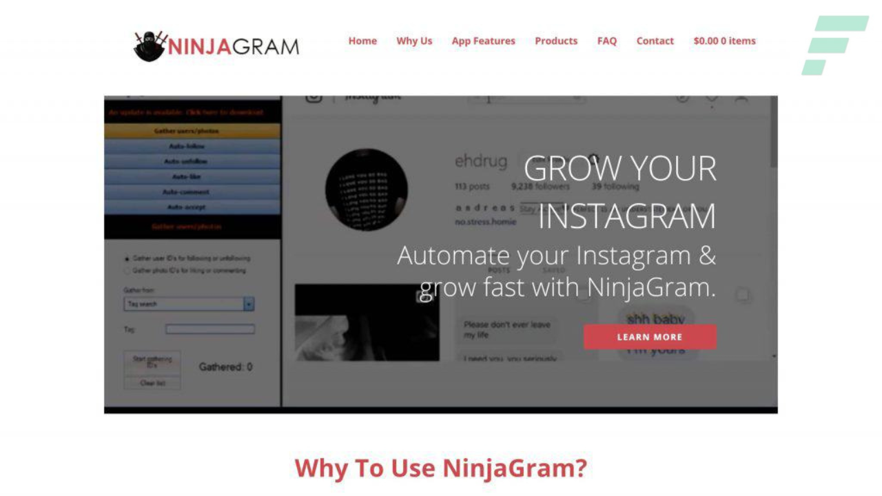 NinjaGram Mod Apk Crack