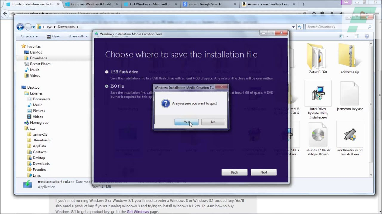 Windows 8.1 Media Creation Tool Download