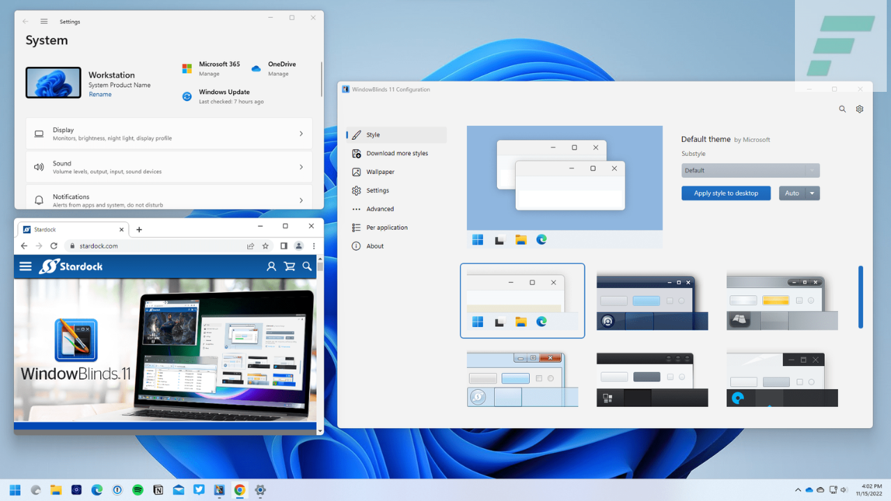 Stardock WindowBlinds Crack 11 Free Download