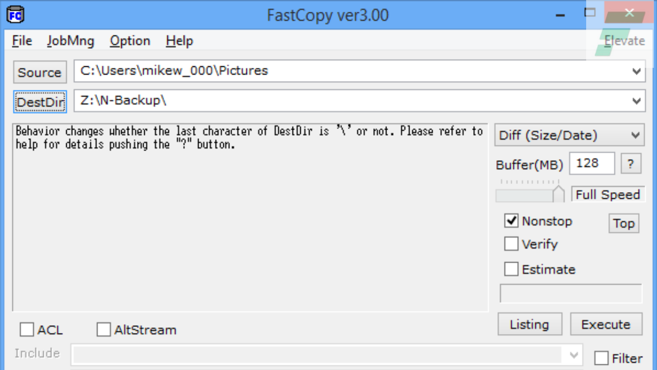 FastCopy Download 64 bit for Windows